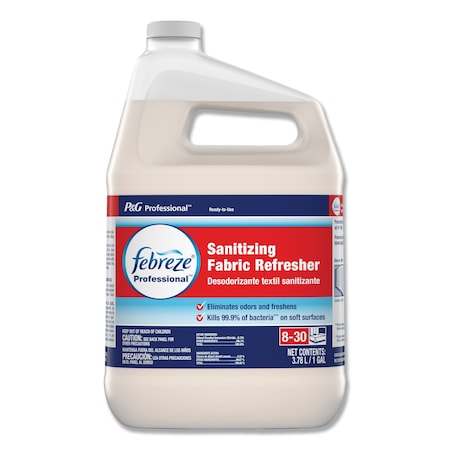 FEBREZE Professional Sanitizing Fabric Refresher, Light Scent, 1 gal, RTU 72136EA